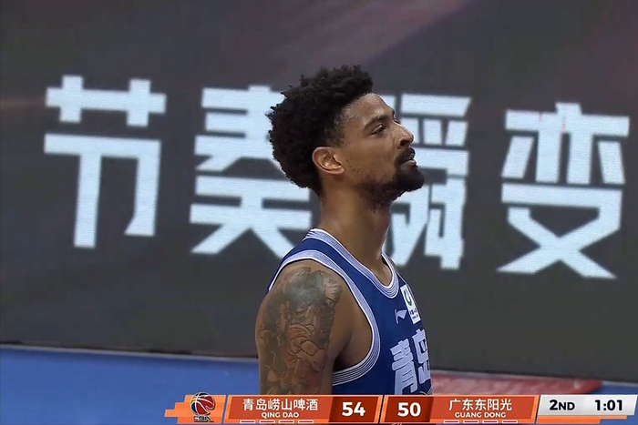青岛双外援难挡广东逆转 麦考尔43分率队110-105险